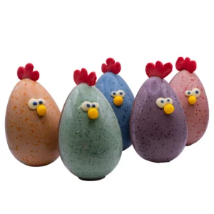 Cocottes de Pâques en chocolat artisanal réalisées par Chooc France.