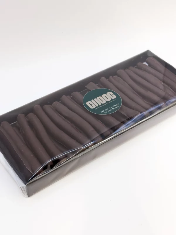 Orangettes au chocolat noir artisanales CHOOC à Mésigny, gourmandises de Haute-Savoie