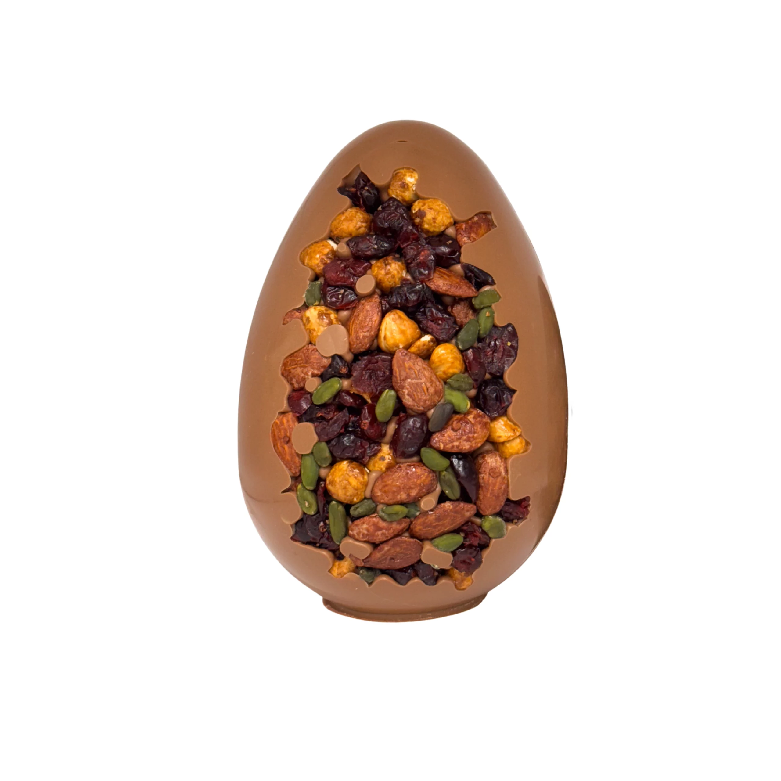 Œuf mendiant en chocolat artisanal – Chocolaterie Chooc Haute-Savoie